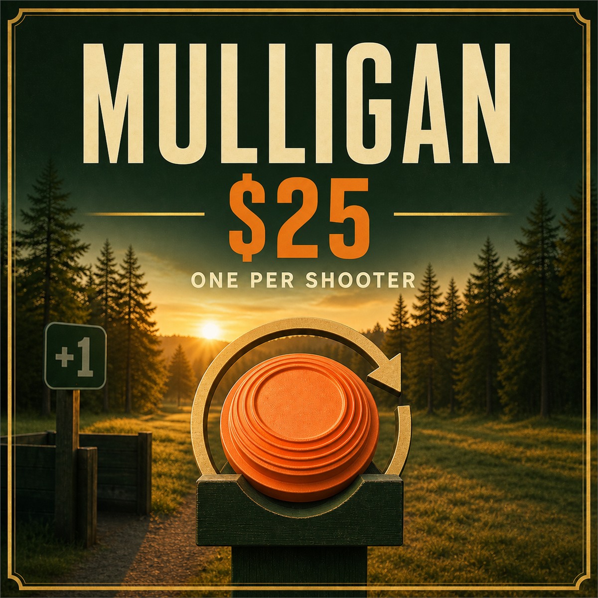 Clay Tile Shoot - Mulligan